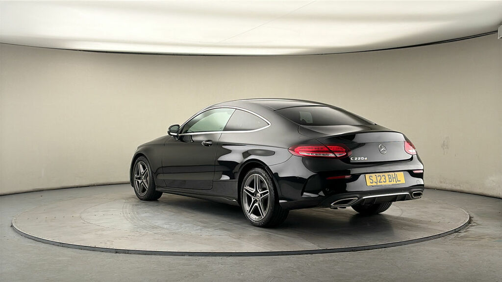 Mercedes-Benz C Class 2.0 C220d Amg Line Edition Premium Coupe Die SJ23BHL Black #2