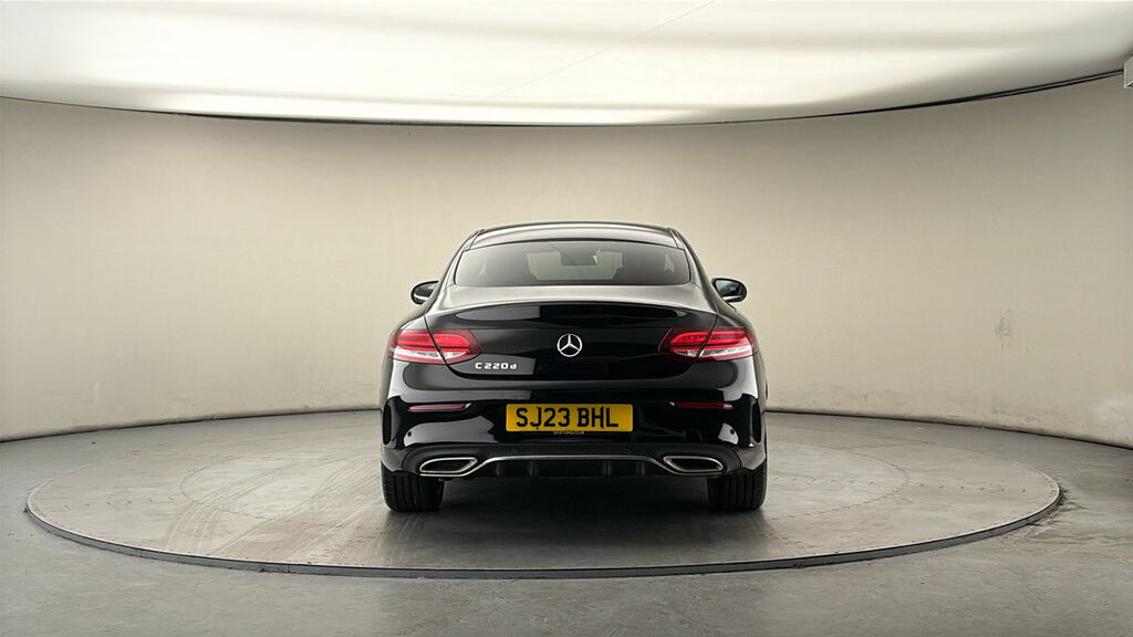 Mercedes-Benz C Class 2.0 C220d Amg Line Edition Premium Coupe Die SJ23BHL Black #4