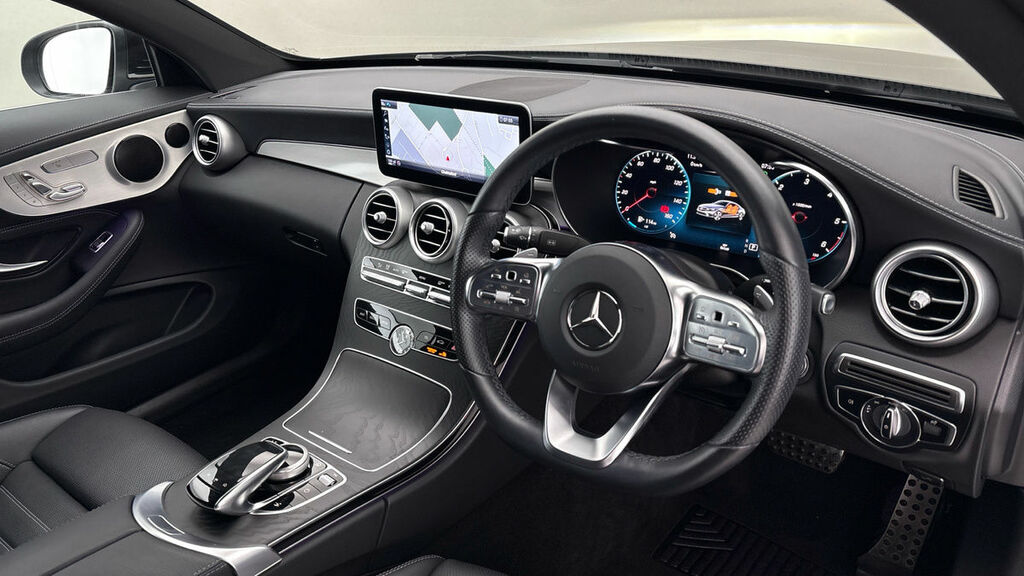 Mercedes-Benz C Class 2.0 C220d Amg Line Edition Premium Coupe Die SJ23BHL Black #5