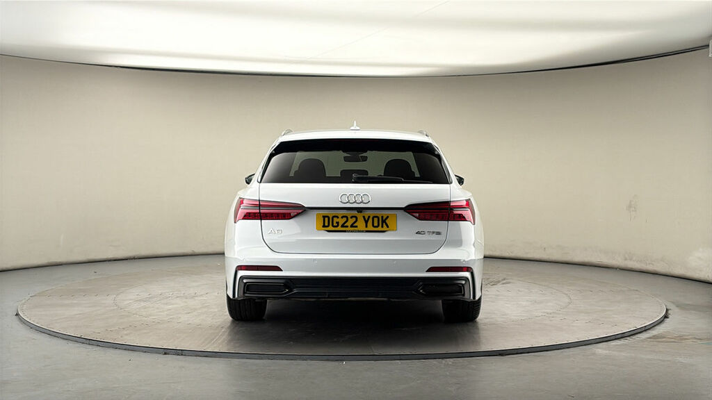Audi A6 Avant 2.0 Tfsi 40 Black Edition Estate S Tron White #4