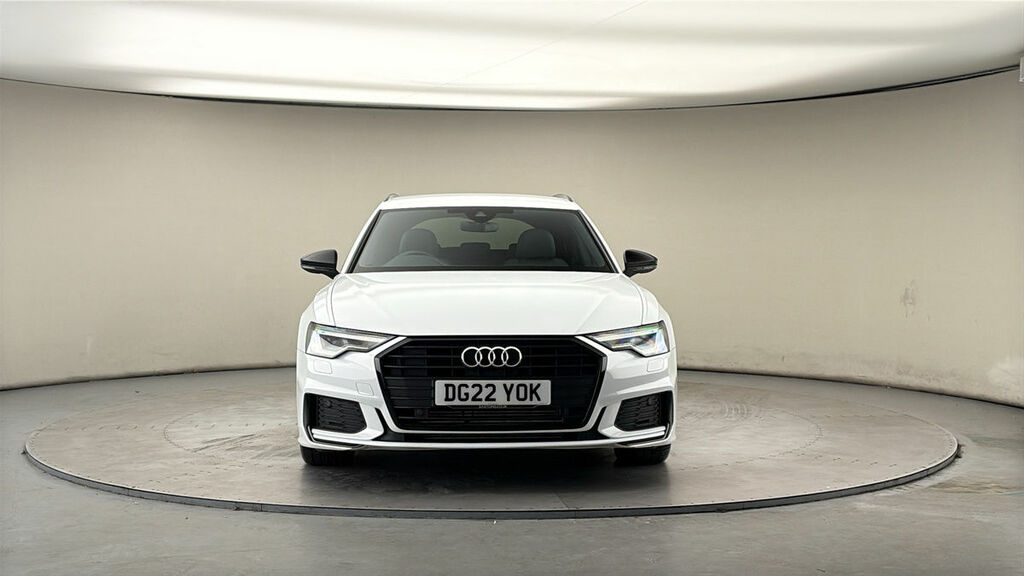 Audi A6 Avant 2.0 Tfsi 40 Black Edition Estate S Tron White #3