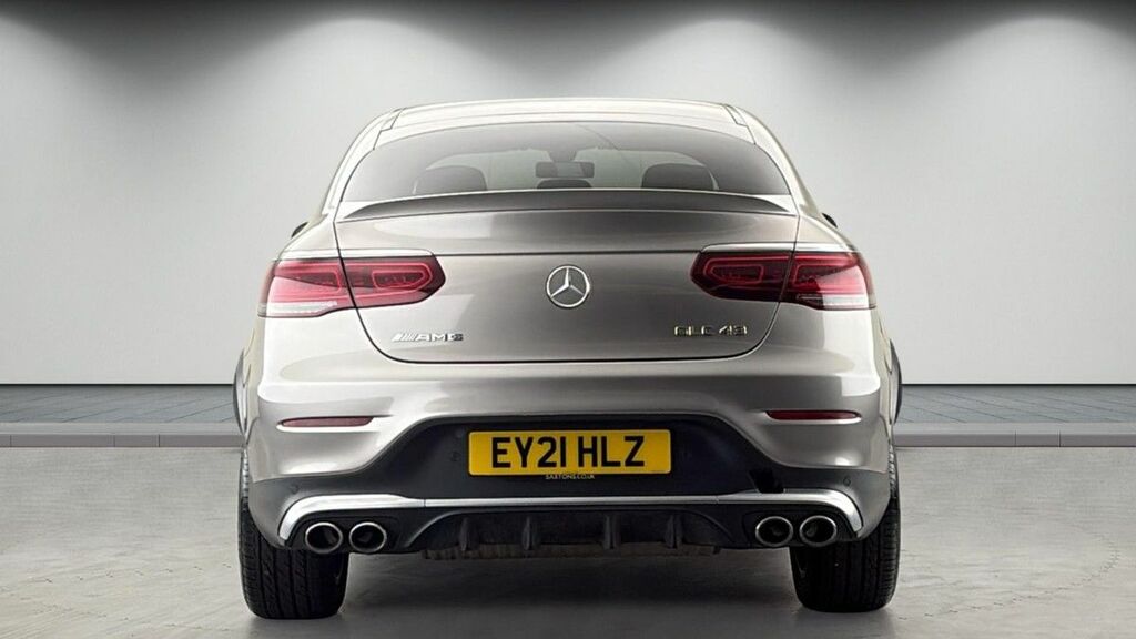 Mercedes-Benz GLC Class 3.0 Glc43 V6 Amg Coupe G-tronic 4Matic EY21HLZ Silver #4