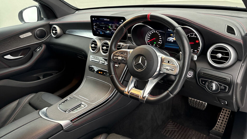 Mercedes-Benz GLC Class 3.0 Glc43 V6 Amg Coupe G-tronic 4Matic EY21HLZ Silver #5