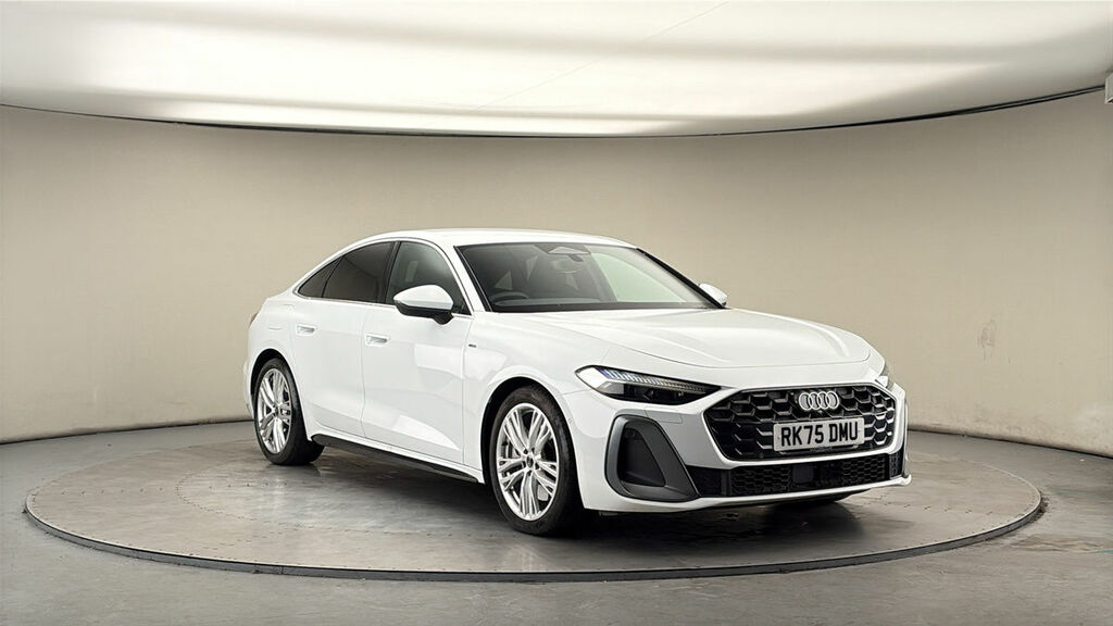Audi A5 2.0 E-hybrid 25.9Kwh S Line Saloon Plug White