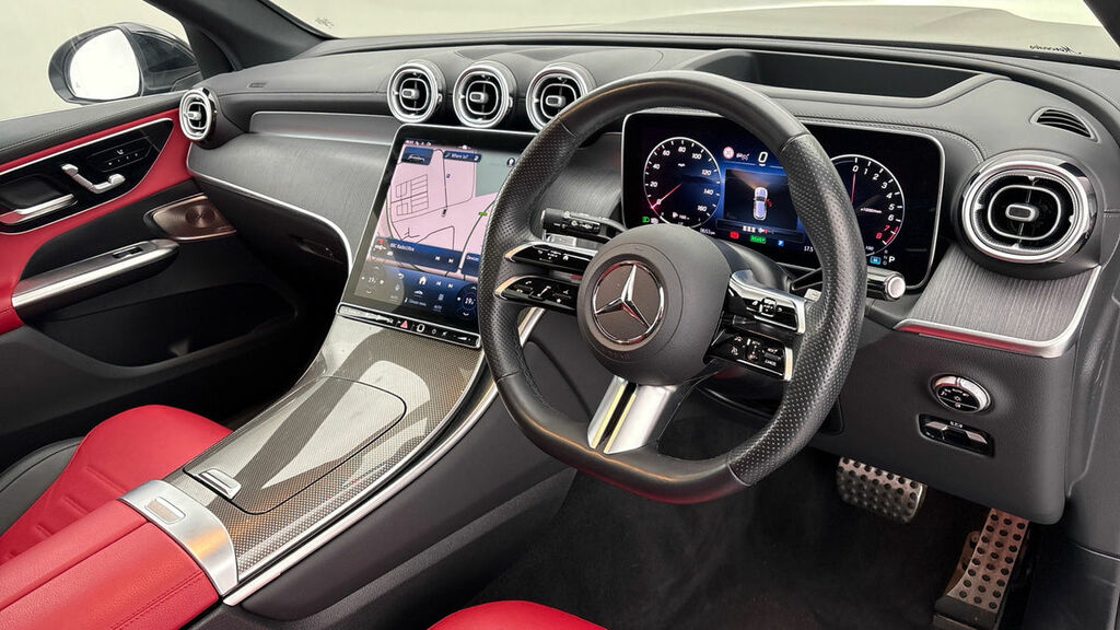 Mercedes-Benz GLC Class 2.0 Glc300e 31.2Kwh Amg Line Premium Plus Suv EF24XPC Black #5