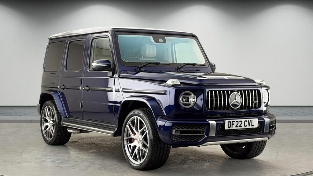 Mercedes-Benz G Class 4.0 G63 V8 Biturbo Amg Suv Spds9gt 4Ma Blue