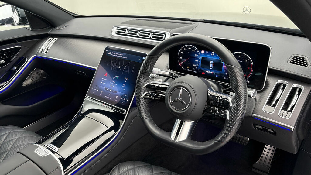 Mercedes-Benz S Class 2.9 S350d Amg Line Premium Saloon G-t HN71ZHH Grey #5