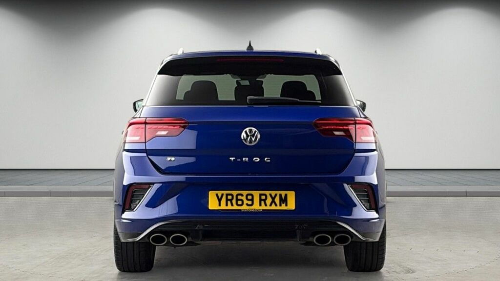 Volkswagen T-Roc 2.0 Tsi R Suv Dsg 4Motion Euro 6 Ss YR69RXM Blue #4