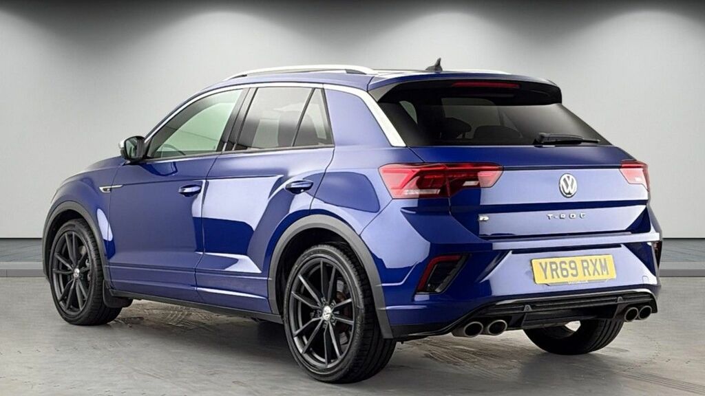 Volkswagen T-Roc 2.0 Tsi R Suv Dsg 4Motion Euro 6 Ss YR69RXM Blue #2