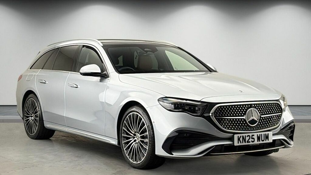 Mercedes-Benz E Class 2.0 E300de 25.4Kwh Amg Line Premium Plus Estate Silver