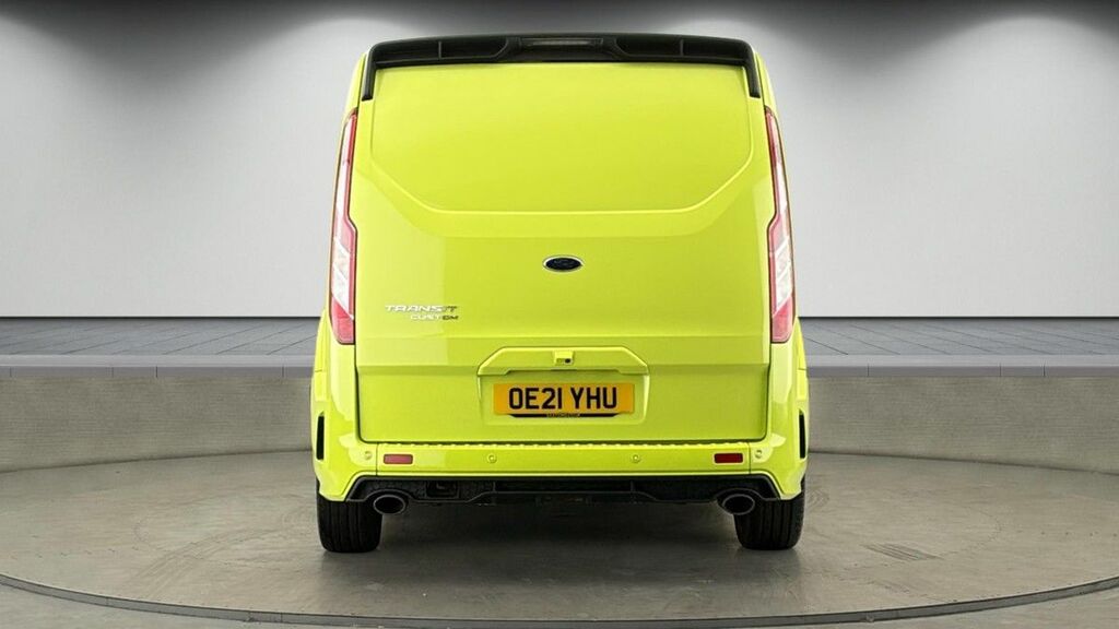 Ford Transit Custom 2.0 320 Ecoblue Limited Crew Van Double Cab Di OE21YHU Green #4