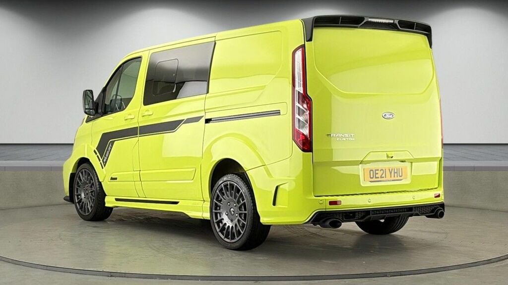 Ford Transit Custom 2.0 320 Ecoblue Limited Crew Van Double Cab Di OE21YHU Green #2