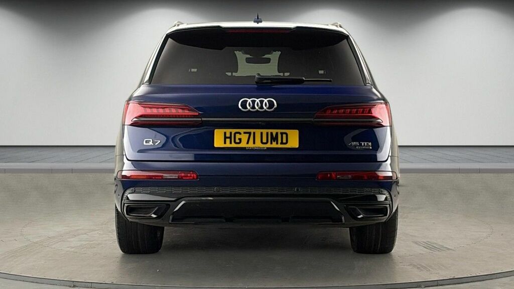 Audi Q7 3.0 Tdi V6 45 Black Edition Suv Tiptron HG71UMD Blue #4