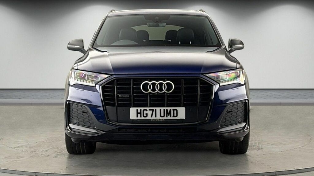 Audi Q7 3.0 Tdi V6 45 Black Edition Suv Tiptron HG71UMD Blue #3