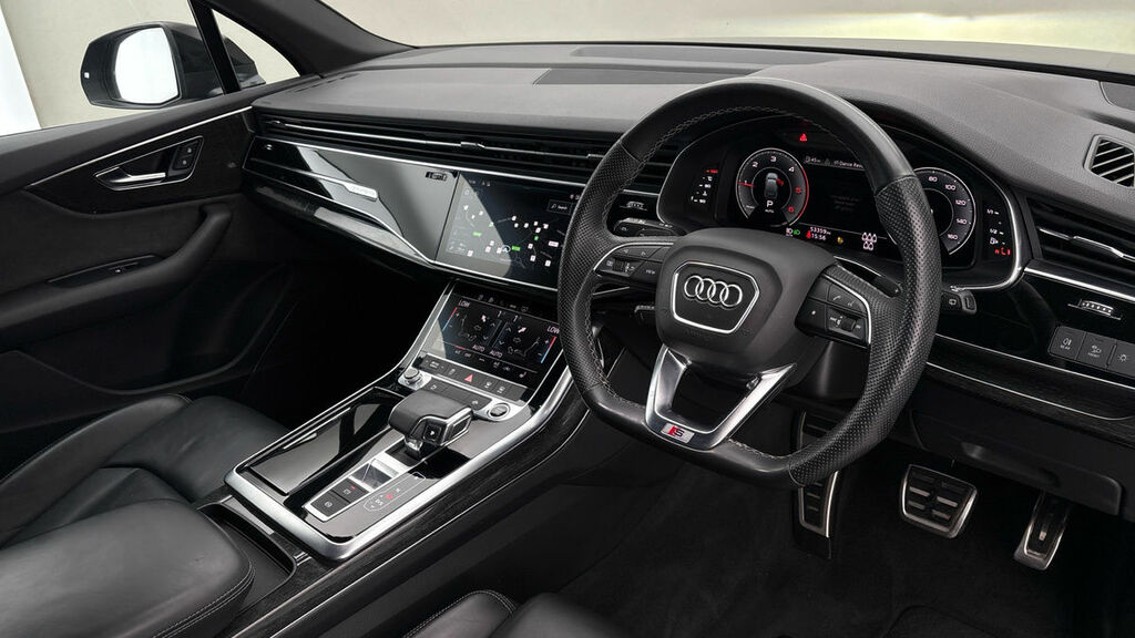 Audi Q7 3.0 Tdi V6 45 Black Edition Suv Tiptron HG71UMD Blue #5