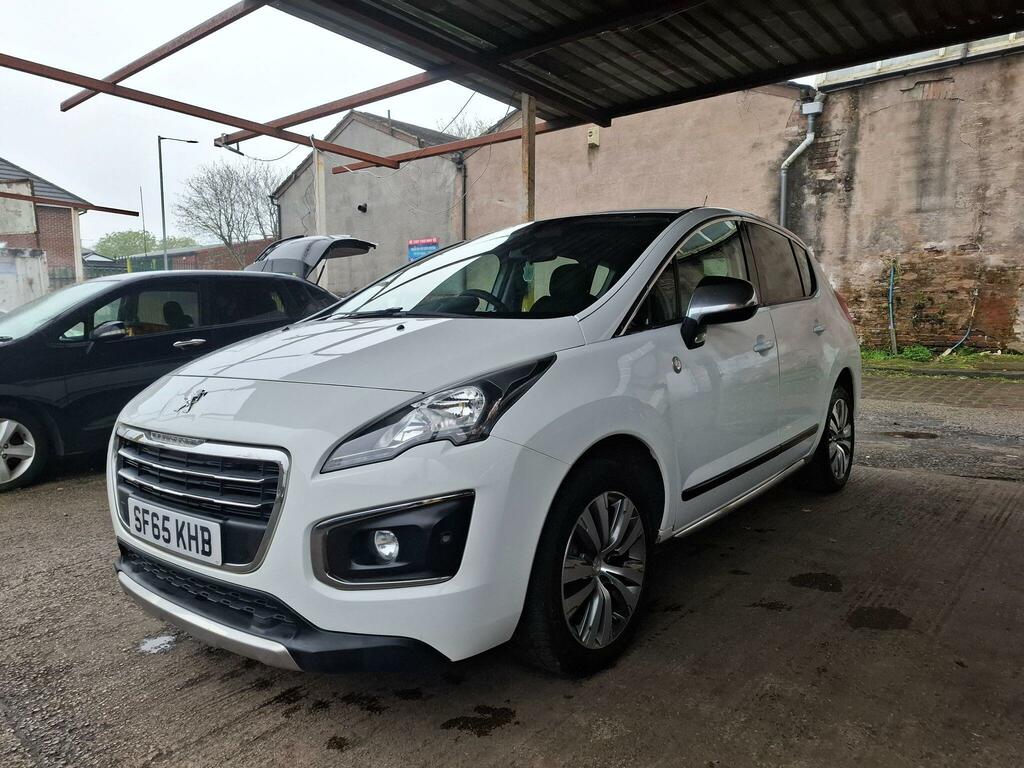 Peugeot 3008 1.6 Bluehdi Active Euro 6 Ss SF65KHB White #2