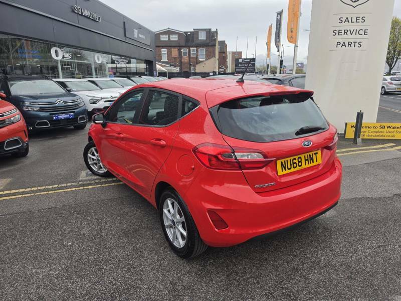 Ford Fiesta 1.0 Ecoboost Zetec - 2018 68 NU68HNT Red #3