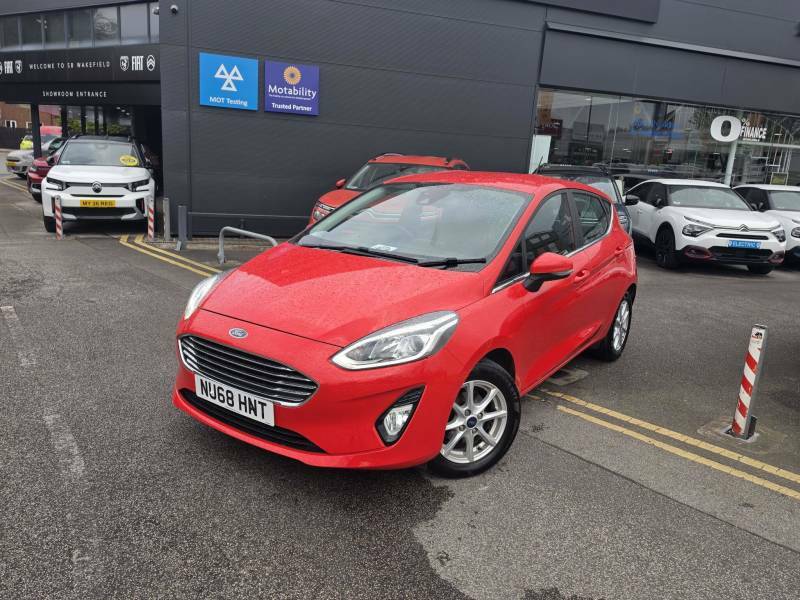 Ford Fiesta 1.0 Ecoboost Zetec - 2018 68 NU68HNT Red #2