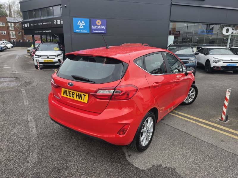Ford Fiesta 1.0 Ecoboost Zetec - 2018 68 NU68HNT Red #4
