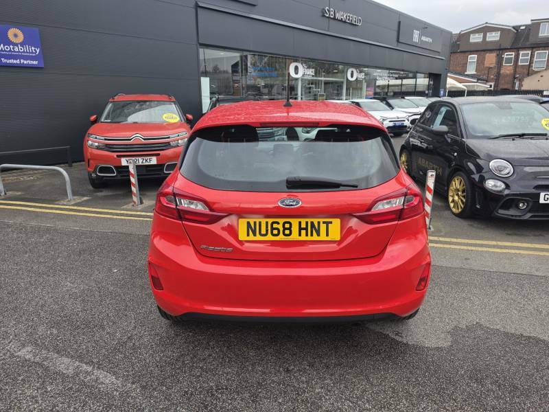 Ford Fiesta 1.0 Ecoboost Zetec - 2018 68 NU68HNT Red #6