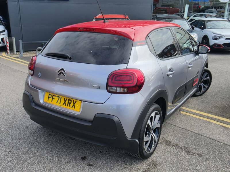 Citroen C3 1.2 Puretech Shine Plus - 2022 71 PF71XRX Grey #4