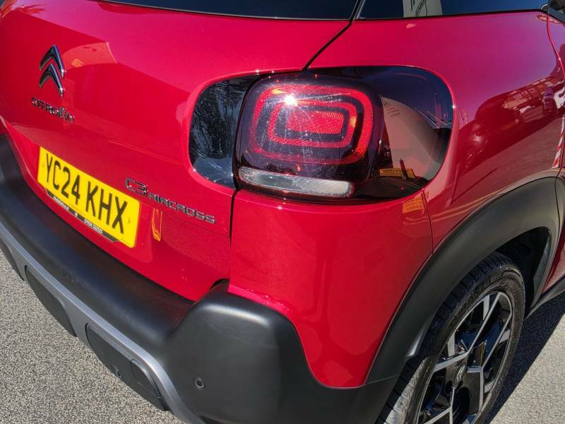 Citroen C3 Aircross 1.2 Puretech 130 Max Eat6 - 2024 24 YC24KHX Red #5
