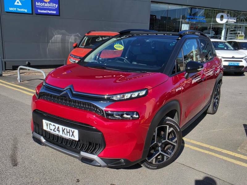 Citroen C3 Aircross 1.2 Puretech 130 Max Eat6 - 2024 24 YC24KHX Red #2