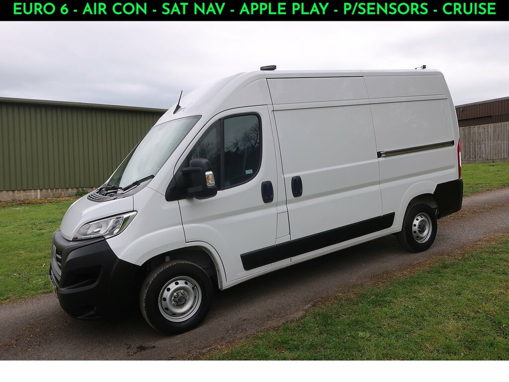 Fiat Ducato 2.2 Multijetiii 35 Business Pro Panel Van Dies White
