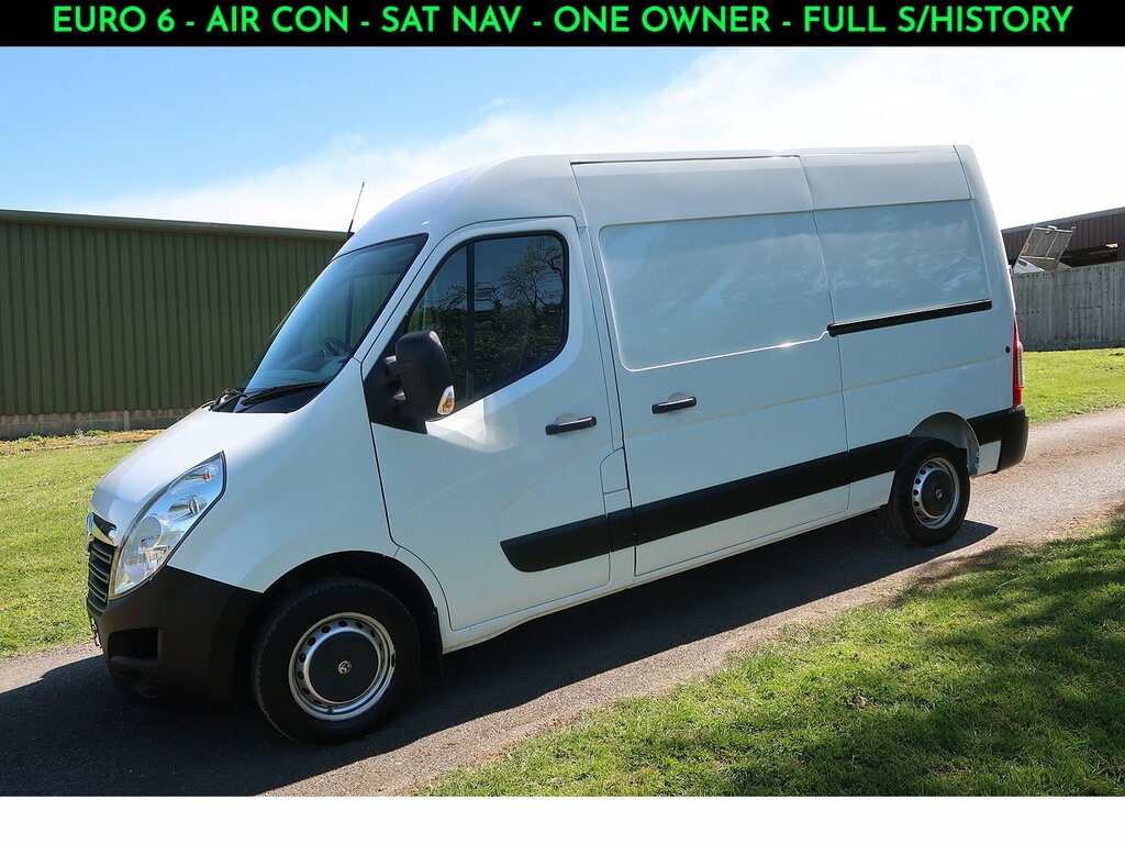 Vauxhall Movano 2.3 Cdti 3300 Panel Van Fwd L2 H White