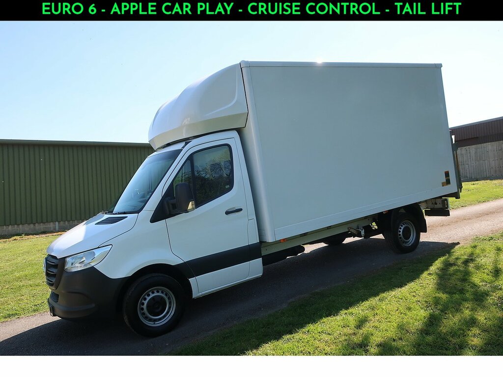 Mercedes-Benz Sprinter 2.1 314 Cdi Luton Rwd L3 Euro 6 White