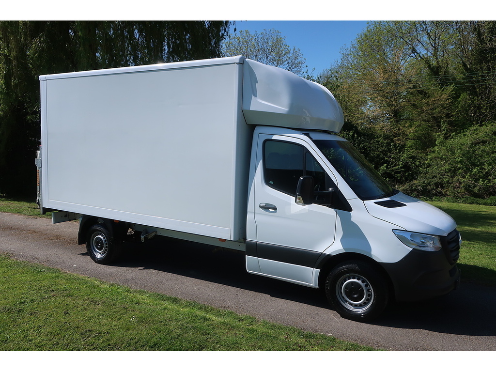 Mercedes-Benz Sprinter 2.1 314 Cdi Luton Rwd L3 Euro 6 White #2
