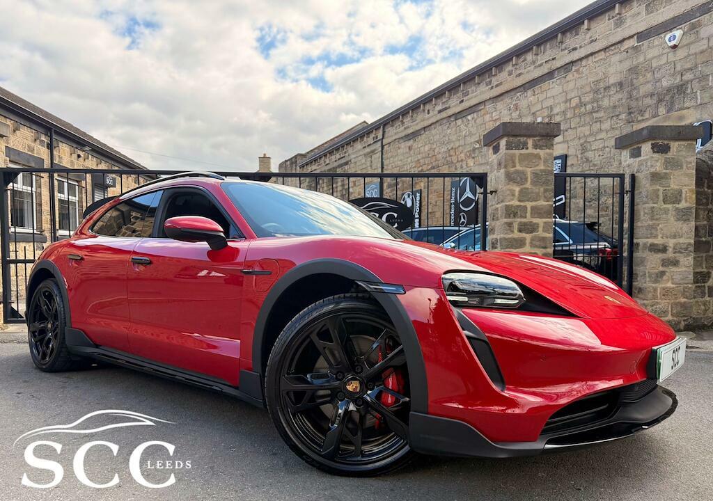Porsche Taycan Performance Plus 93.4Kwh 4S Cross Turismo 4Wd Red