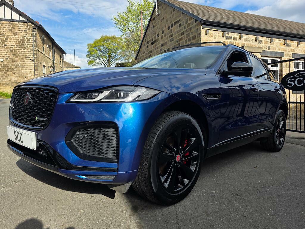 Jaguar F-Pace 2.0 D200 Mhev R-dynamic Black Awd Euro 6 Ss Blue #3