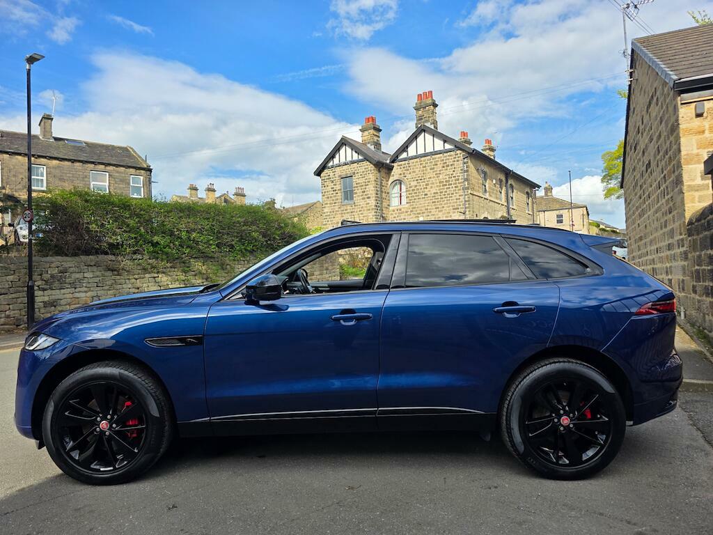 Jaguar F-Pace 2.0 D200 Mhev R-dynamic Black Awd Euro 6 Ss Blue #4