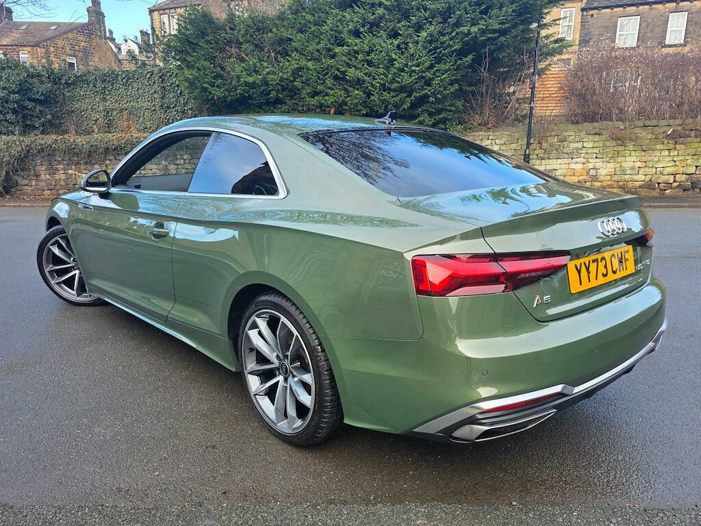 Audi A5 2.0 Tfsi 40 S Line S Tronic Euro 6 Ss YY73CWF Green #6