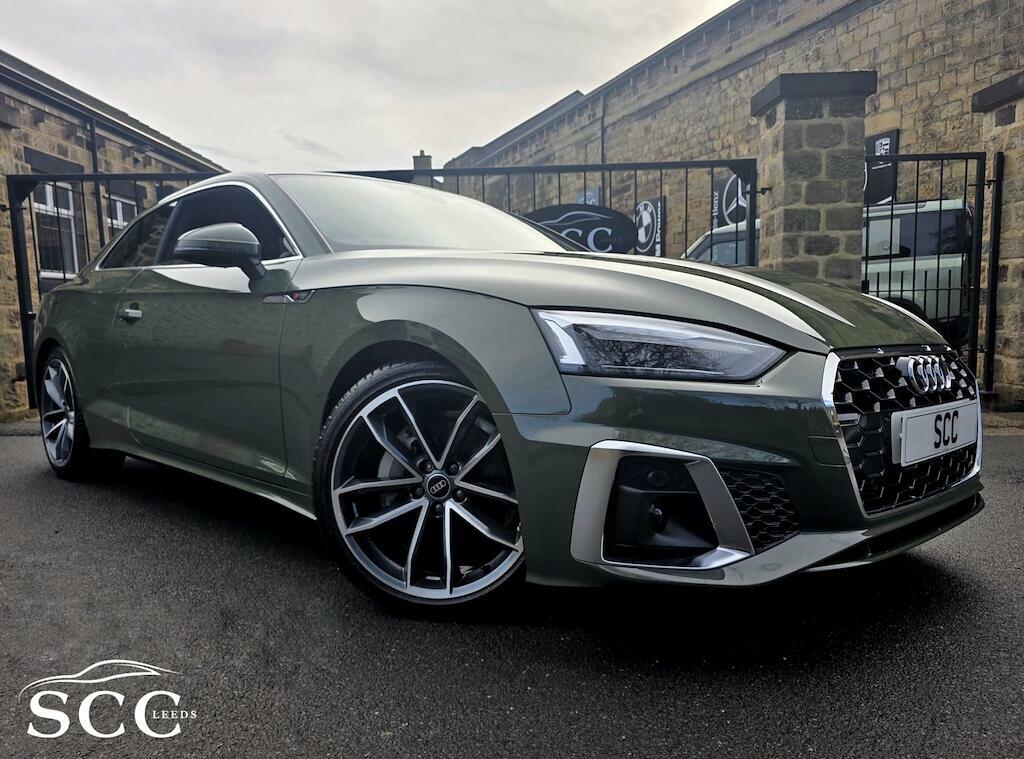 Audi A5 2.0 Tfsi 40 S Line S Tronic Euro 6 Ss Green