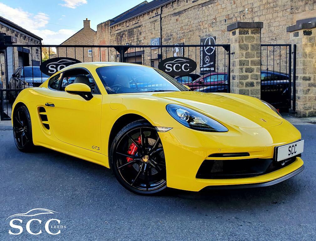 Porsche 718 Cayman 2.5T Gts Pdk Euro 6 Ss Yellow
