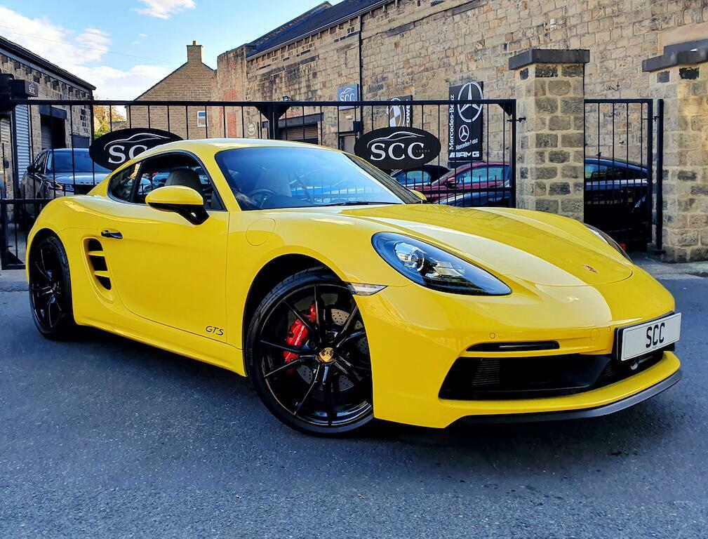 Porsche 718 Cayman 2.5T Gts Pdk Euro 6 Ss Yellow #3