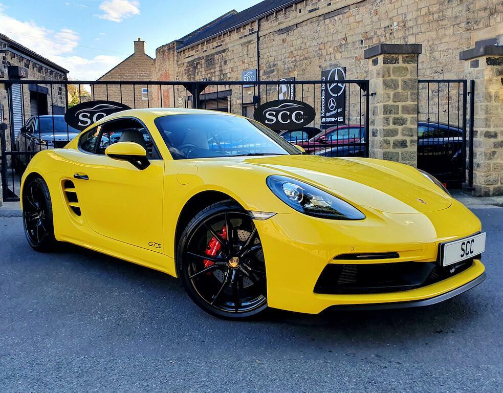 Porsche 718 Cayman 2.5T Gts Pdk Euro 6 Ss Yellow #5