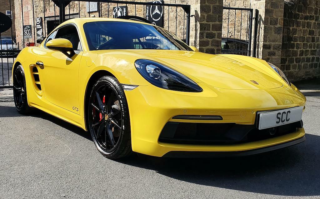 Porsche 718 Cayman 2.5T Gts Pdk Euro 6 Ss Yellow #4