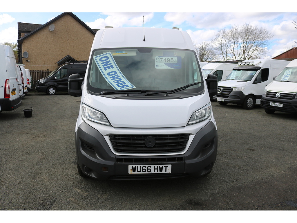 Fiat Ducato 35 Hr Pv Multijet White #2