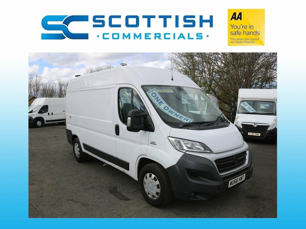 Fiat Ducato 35 Hr Pv Multijet White