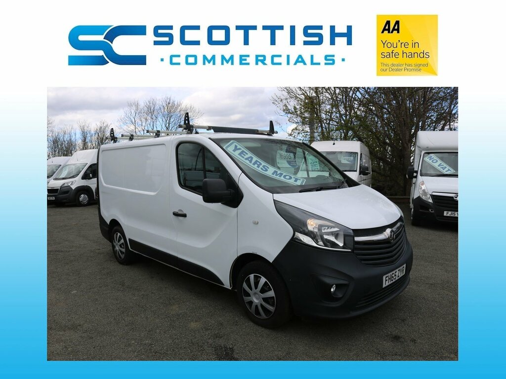 Vauxhall Vivaro 2700 L1h1 Cdti Pv Ecoflex Ss White