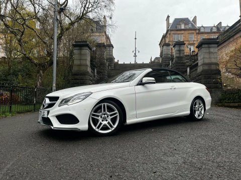 Mercedes-Benz E Class 2.1 E220 Amg White