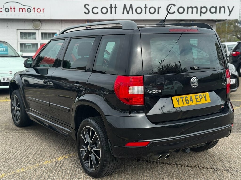 Skoda Yeti 2L Black Edition YT64EPV Black #2
