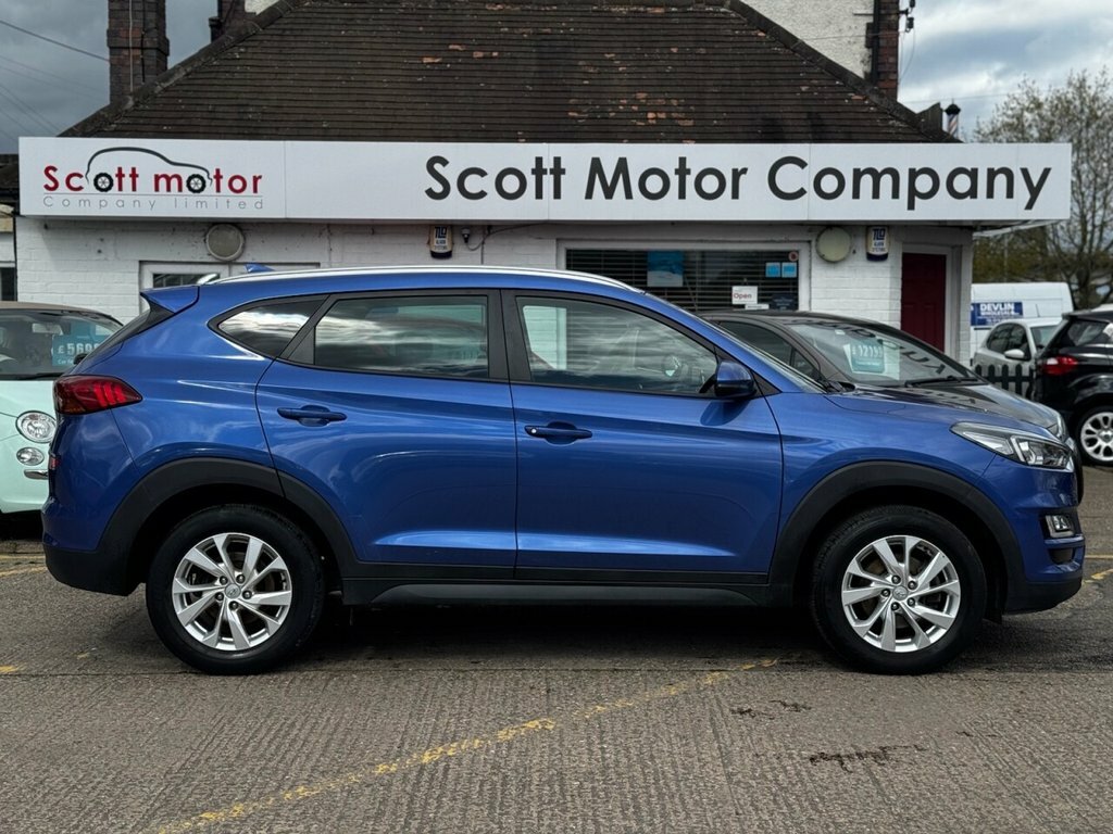 Hyundai Tucson 1.6L Se Nav CK68YSO Blue #6