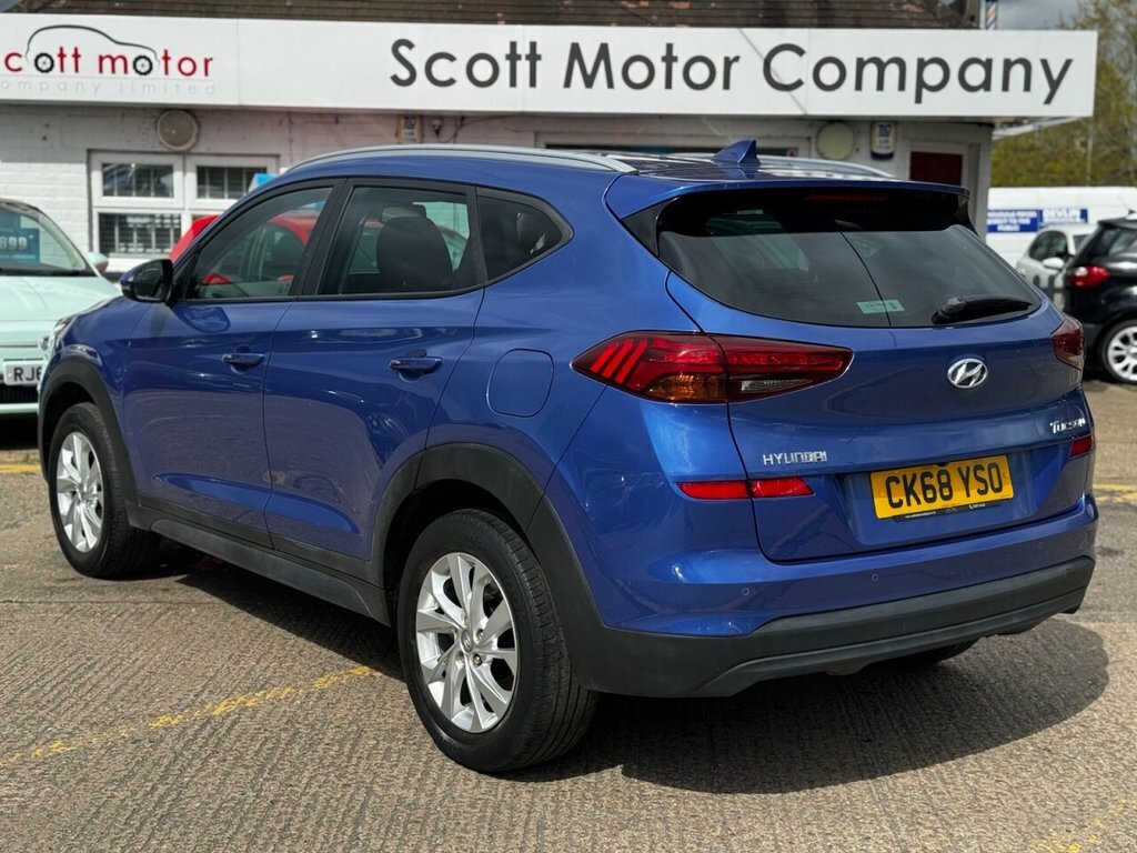 Hyundai Tucson 1.6L Se Nav CK68YSO Blue #2