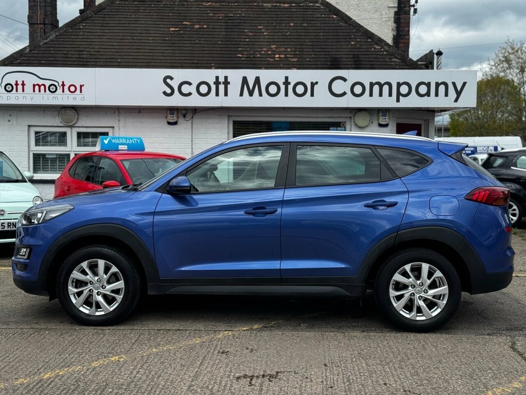 Hyundai Tucson 1.6L Se Nav CK68YSO Blue #5