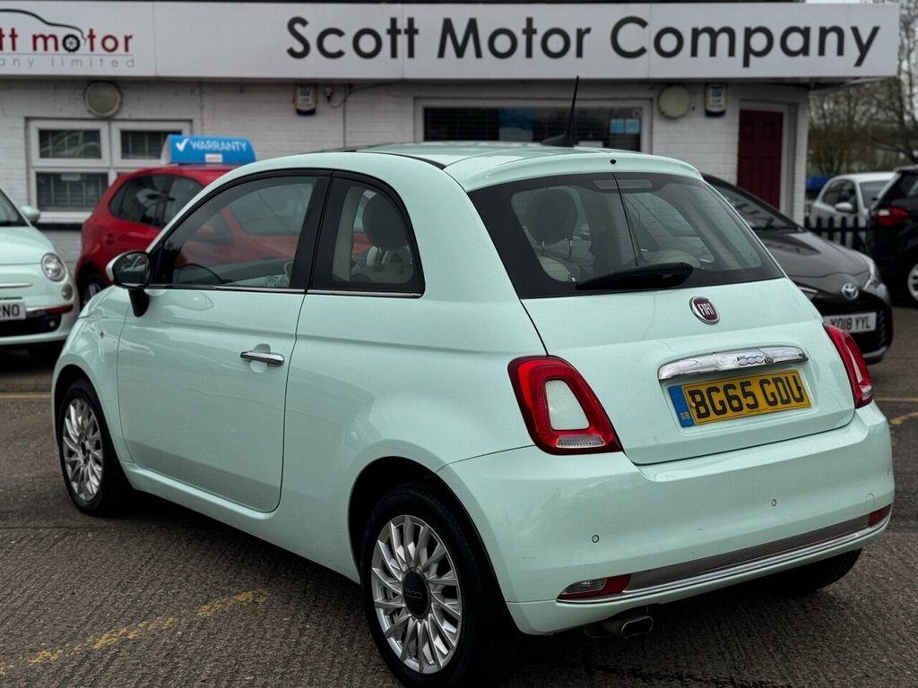 Fiat 500 1.2L Lounge BG65GDU Green #2