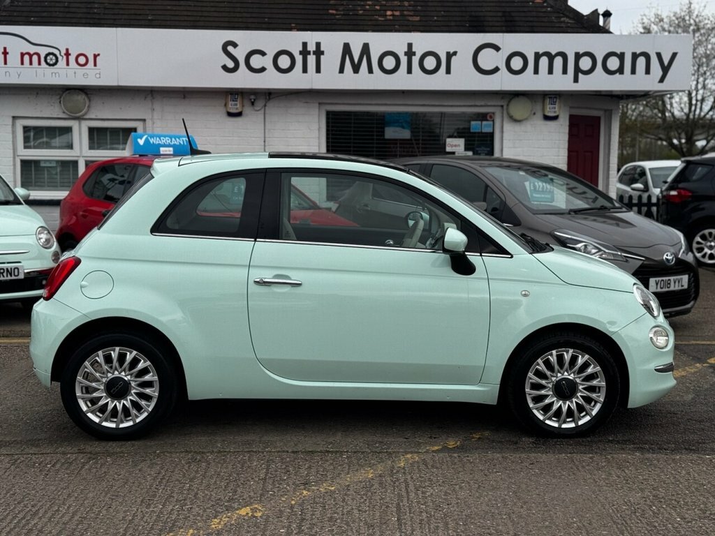 Fiat 500 1.2L Lounge BG65GDU Green #6